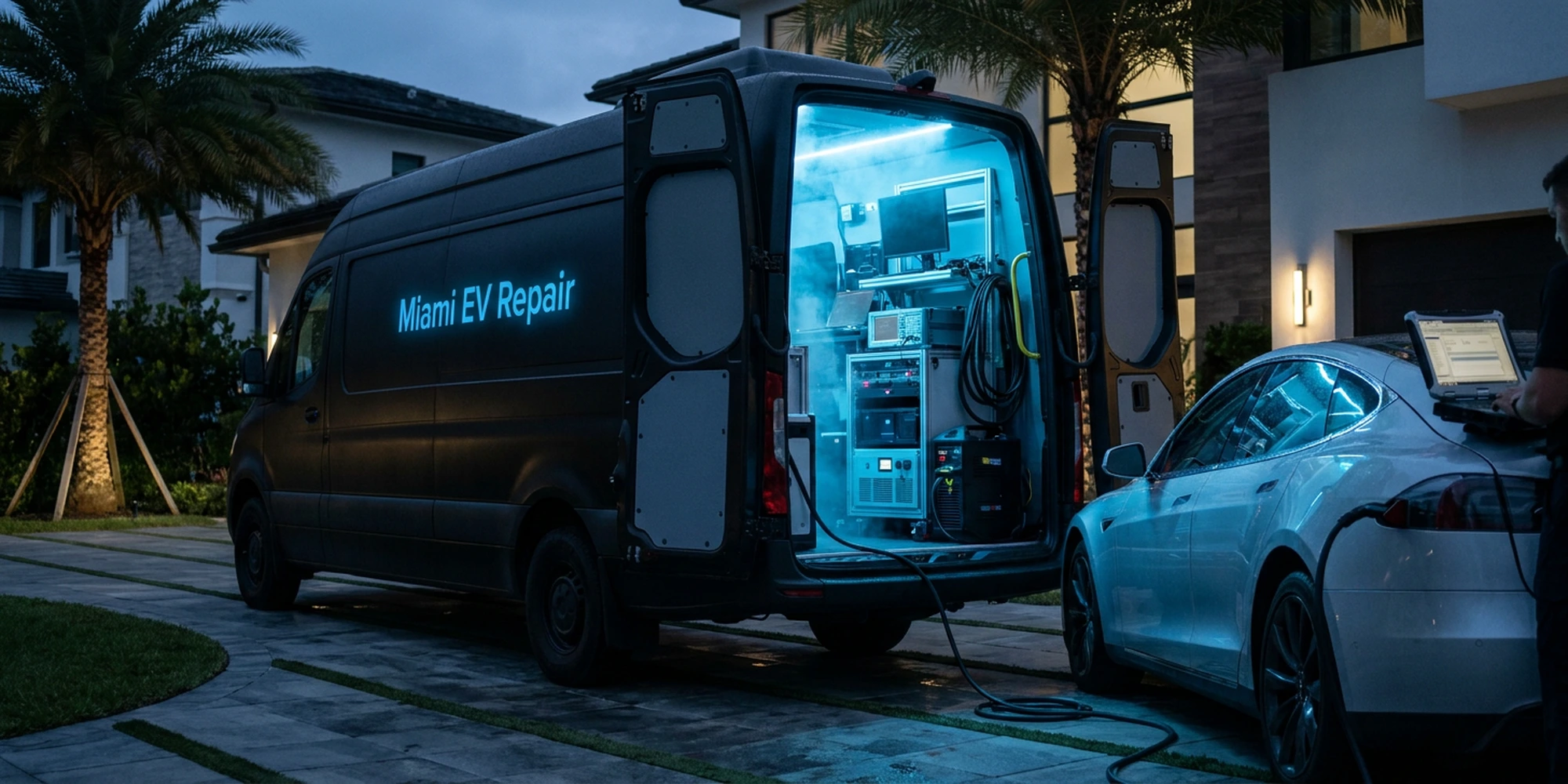 Mobile Tesla Diagnostic Unit